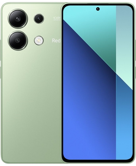 Xiaomi Redmi Note 13 (Mint Green) Dual SIM 6.67“ AMOLED 1080x2400/2.8GHz&1.9GHz/128GB/6GB RAM/Android13/4G,MZB0G66EU Xiaom