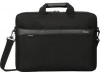 Targus | GeoLite EcoSmart Essential Laptop Case | TBS576GL | Slipcase | Black | Shoulder strap