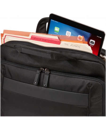 Case Logic | Fits up to size 14 " | Slim Briefcase | NOTIA-114 | Black | Shoulder strap