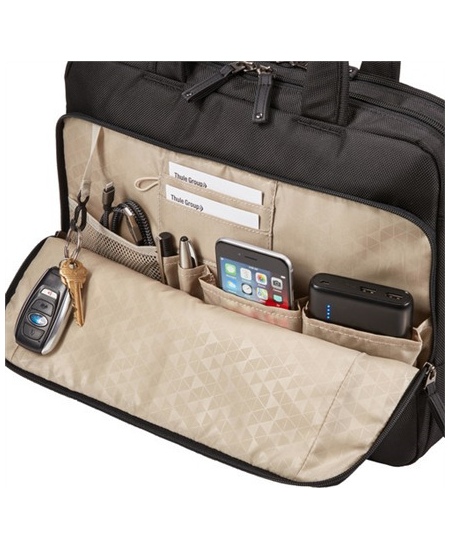 Case Logic | Fits up to size 14 " | Slim Briefcase | NOTIA-114 | Black | Shoulder strap