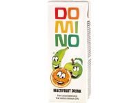 Įvairių vaisių sultys DOMINO, 200 ml