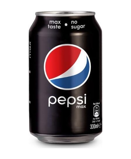 Gėrimas PEPSI Max, 0.33 l, Skard.