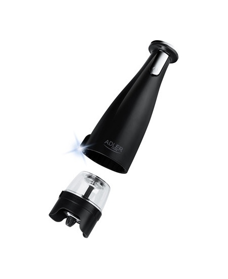 Adler | Electric Salt and pepper grinder | AD 4449b | Grinder | 7 W | Housing material ABS plastic | Lithium | Mills with cerami