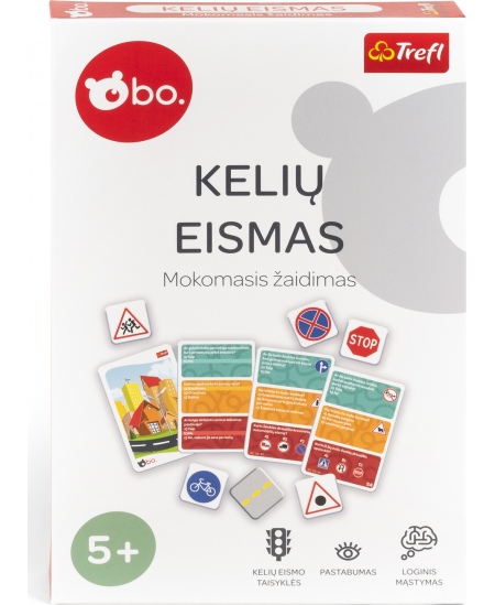 Mokomasis žaidimas bo. „Kelių eismas“, lietuvių k.