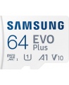 Samsung | MicroSD Card | EVO Plus | 64 GB | microSDXC Memory Card | Flash memory class U1, V10, A1