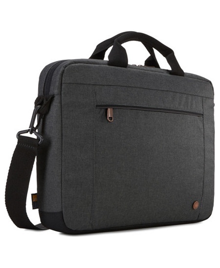 Case Logic Era Attaché Fits up to size 14 ", Obsidian, Shoulder strap, Messenger - Briefcase