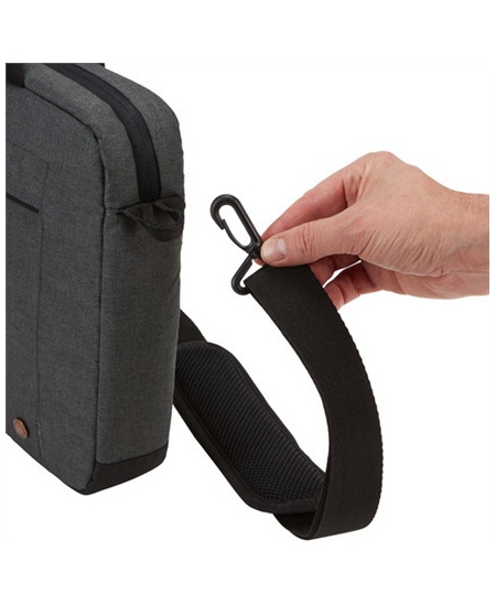 Case Logic Era Attaché Fits up to size 14 ", Obsidian, Shoulder strap, Messenger - Briefcase