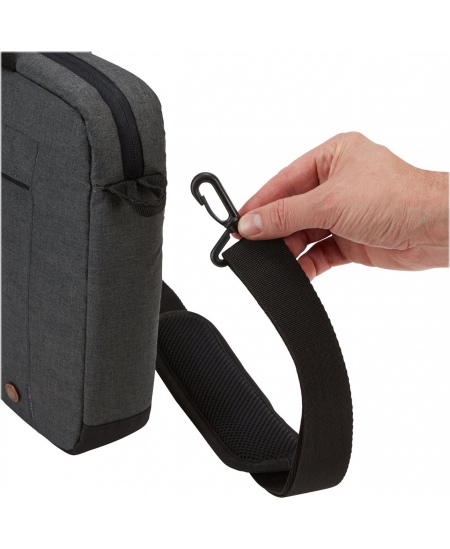 Case Logic Era Attaché Fits up to size 14 ", Obsidian, Shoulder strap, Messenger - Briefcase