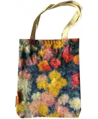 Medžiaginis krepšys PAPERBLANKS Monet´s Chrysanthemums
