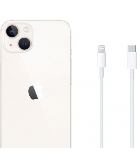 Apple iPhone 13  Starlight, 6.1 ", Super Retina XDR OLED, 1170 x 2532 pixels, Apple, A15 Bionic, Internal RAM 4 GB, 128 GB,