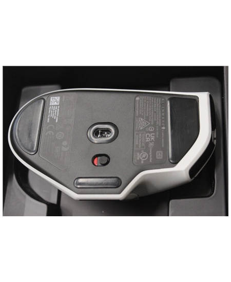 SALE OUT.  Dell | Gaming Mouse | AW620M | Wired/Wireless | Alienware Wireless Gaming Mouse | Lunar Light | USED AS DEMO, SCRATCH