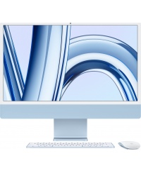 Apple iMac 24” 4.5K Retina, Apple  M3 8C CPU, 8C GPU/8GB/256GB SSD/Blue/SWE Apple