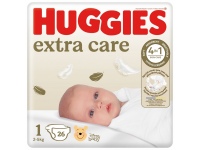 Sauskelnės HUGGIES Elite Soft Newborn, 1 dydis, 3-5 kg, 26 vnt.