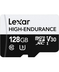 Lexar | Flash Memory Card | High-Endurance | 128 GB | microSDHC | Flash memory class UHS-I