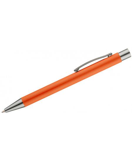 Automatinis tušinukas Ball pen GOMA, 0.7 mm,oranžinis korpusas, mėlynas