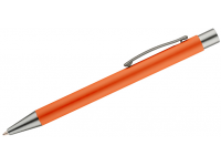 Automatinis tušinukas Ball pen GOMA, 0.7 mm,oranžinis korpusas, mėlynas