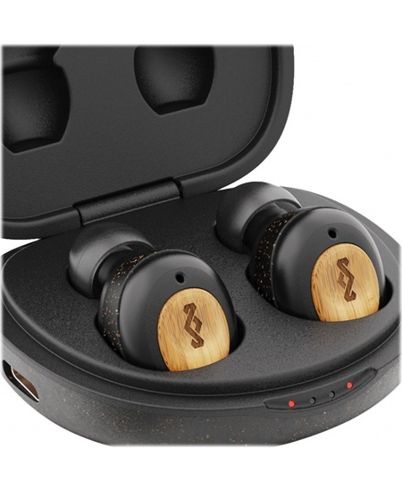 Marley True Wireless Earbuds Champion Built-in microphone, Bluetooth, Black