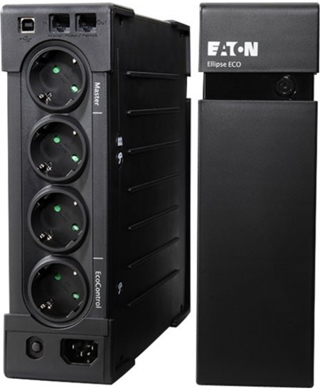 Eaton UPS Ellipse ECO 650 USB DIN 650 VA, 400 W, Tower, Off line