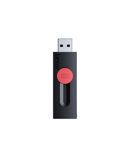 Lexar | Flash Drive | JumpDrive D300 | 128 GB | USB 3.2 Gen 1 | Black/Red
