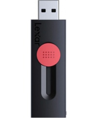 Lexar | Flash Drive | JumpDrive D300 | 32 GB | USB 3.2 Gen 1 | Black/Red