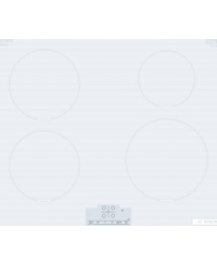 Bosch | PUE612BB1J | Hob | Induction | Number of burners/cooking zones 4 | Touch | Timer | White