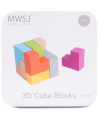 Medinė 3D dėlionė metalinėje dėžutėje iWOOD