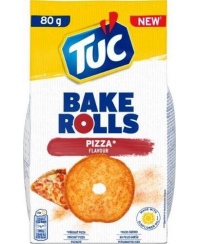 Duonos traškučiai TUC picos skonio  80g