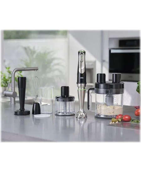 Hand Blender | MultiQuick 9 MQ9187XLI | Hand Blender | 1200 W | Number of speeds 3 | Black/Stainless Steel