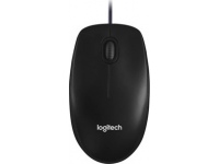Logitech | Mouse | M100 | Optical | Optical mouse | Wired | Black