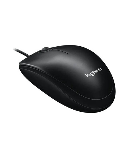 Logitech | Mouse | M100 | Optical | Optical mouse | Wired | Black