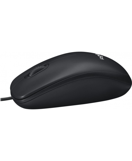 Logitech | Mouse | M100 | Optical | Optical mouse | Wired | Black