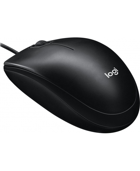 Logitech | Mouse | M100 | Optical | Optical mouse | Wired | Black