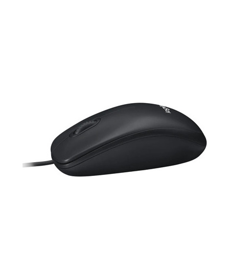 Logitech | Mouse | M100 | Optical | Optical mouse | Wired | Black