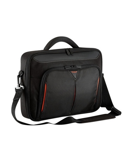 Targus | Fits up to size 15.6 " | Classic+ | Messenger - Briefcase | Black/Red | Shoulder strap