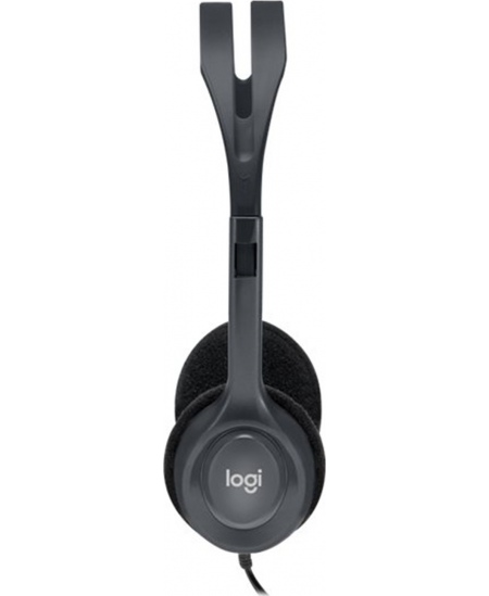 Logitech | Stereo headset | H111 | On-Ear Built-in microphone | 3.5 mm | Grey