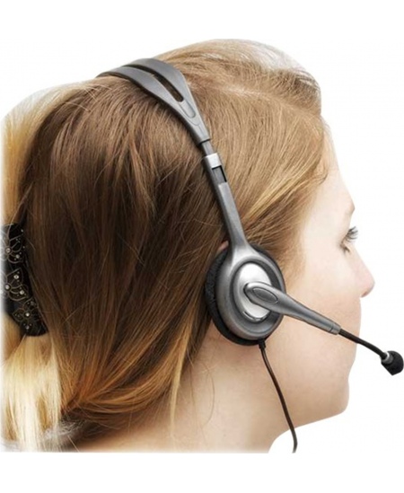 Logitech | Stereo headset | H111 | On-Ear Built-in microphone | 3.5 mm | Grey