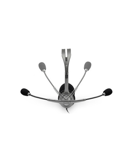Logitech | Stereo headset | H111 | On-Ear Built-in microphone | 3.5 mm | Grey