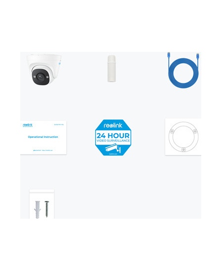 Reolink | IP Camera with Accurate Person and Vehicle | P324 | Dome | 5 MP | 2.8 mm | IP66 | H.264 | Micro SD, Max. 256 GB