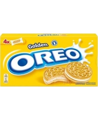 Sausainiai OREO GOLDEN su vanilės skonio įdaru, 176g