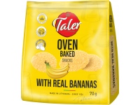 Traškučiai TALER, With real bananas, 70 g