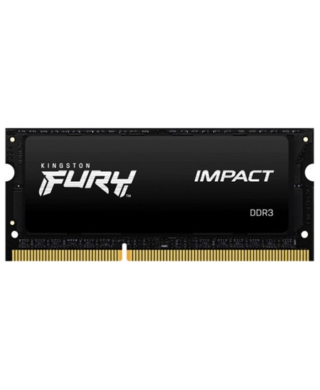 Kingston Fury Impact 8 GB, DDR3L, 1866 MHz, Notebook, Registered No, ECC No