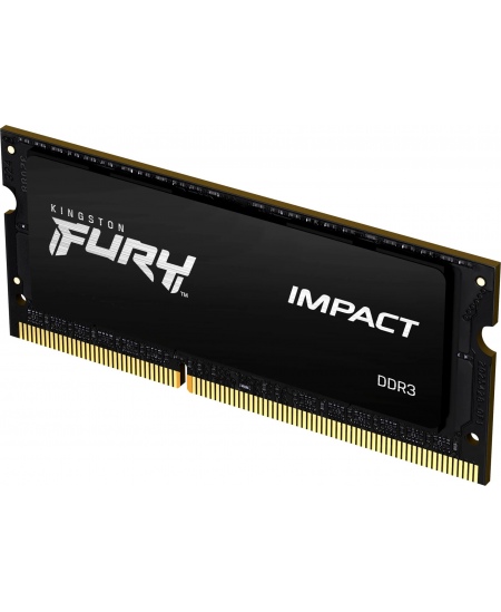 Kingston Fury Impact 8 GB, DDR3L, 1866 MHz, Notebook, Registered No, ECC No