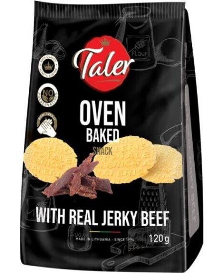 Traškučiai Taler su vytinta jautiena, 120g