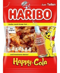 Guminukai HARIBO, Happy Cola, 175 g