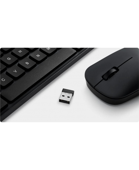 Xiaomi | Keyboard and Mouse | Keyboard and Mouse Set | Wireless | EN | Black | Wireless connection