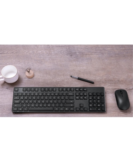 Xiaomi | Keyboard and Mouse | Keyboard and Mouse Set | Wireless | EN | Black | Wireless connection