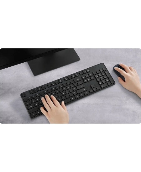 Xiaomi | Keyboard and Mouse | Keyboard and Mouse Set | Wireless | EN | Black | Wireless connection