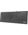 Natec Keyboard, Barracuda, US Layout, Slim | Natec | Keyboard | Barracuda | Standard | Wired | US | Black | 529 g