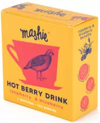 Aviečių ir mėlynių uogų arbata, MASHIE Original, 4  x 40 ml