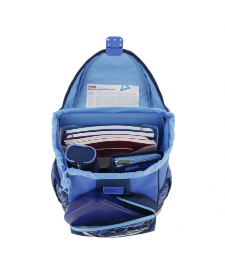 Kuprinė su priedais HERLITZ UltraLight Plus Blue Shark